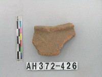 藏品(紅褐色夾砂陶口緣)的圖片